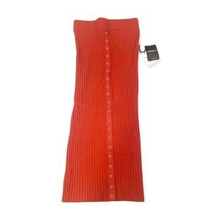 NWT Forever 21 Tight Orange Dress
